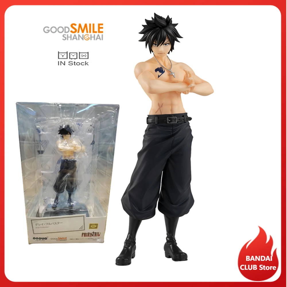 

Genuine Good Smile POP Up Parade Fairy Tail Gray Fullbuster 17Cm Kawaii Action Figure Anime Model Children Toys Christmas Gift
