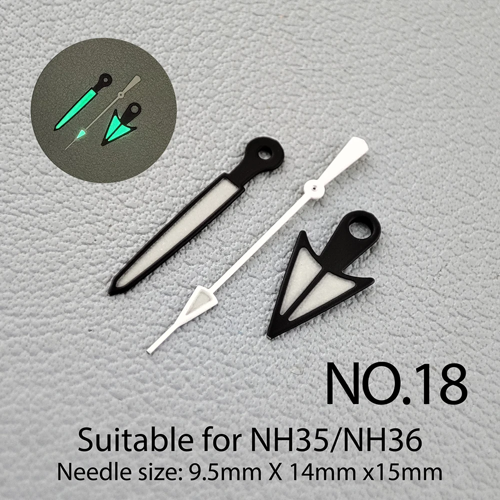 Золотая стрелка с супер люминесцентной указкой NH35 подходит для NH35/NH36 механизм