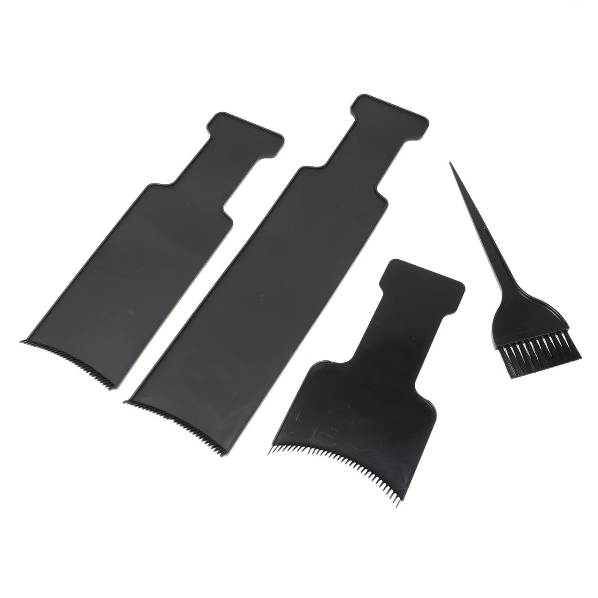 Мелирующая расческа с DIY краской для волос баланс парикмахерская оттенок кисть