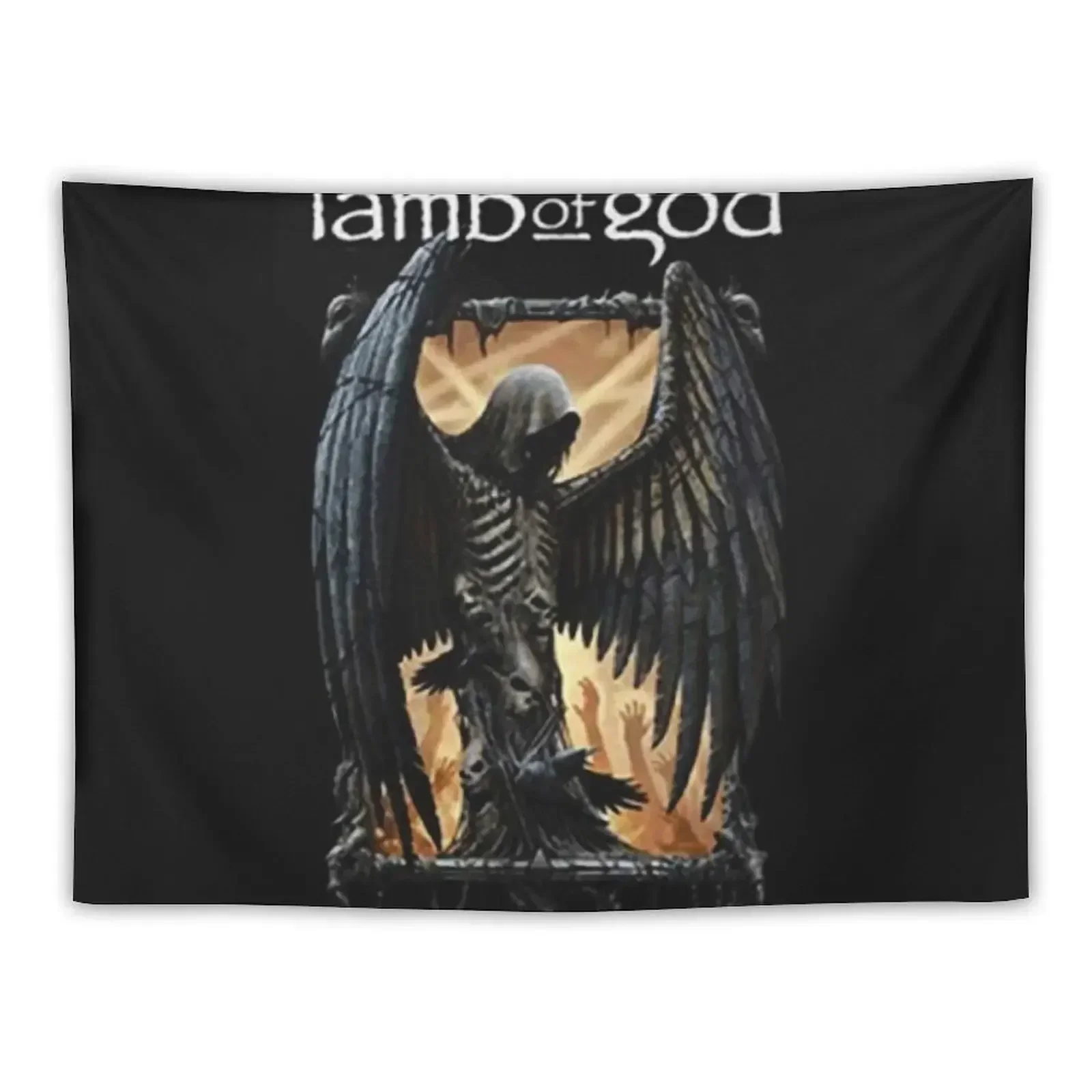 Гобелен с оркестром Lamb Of God Band украшение для спальни предметы украшения стены