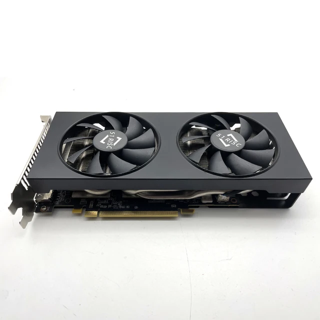 SHELI 51RISC Radeon RX5600XT Graphic Card GDDR6 6GB 128Bit Gaming Computer GPU RX5600XT 8GD6 GA Desktop Video Card 2 Fans 3