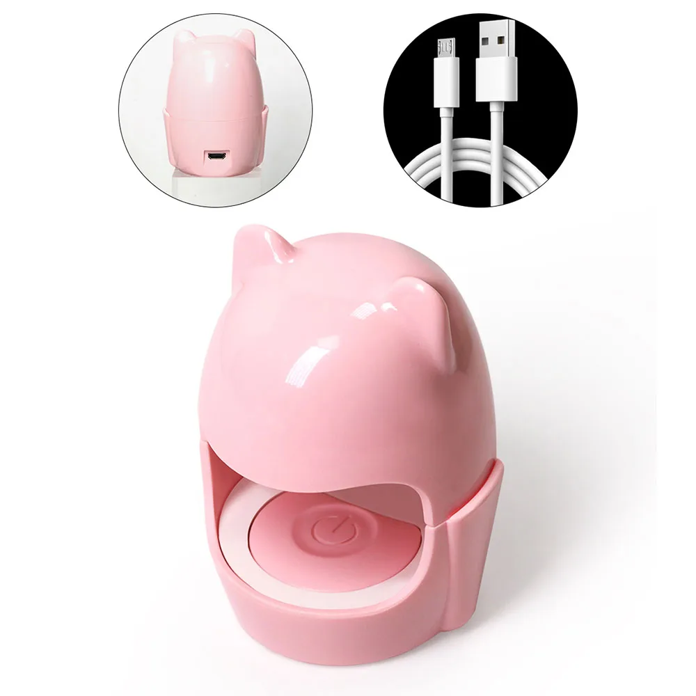 Мини-сушилка Для Ногтей LINMANDA USB Светодиодная Лампа Быстросохнущая Гель-лака