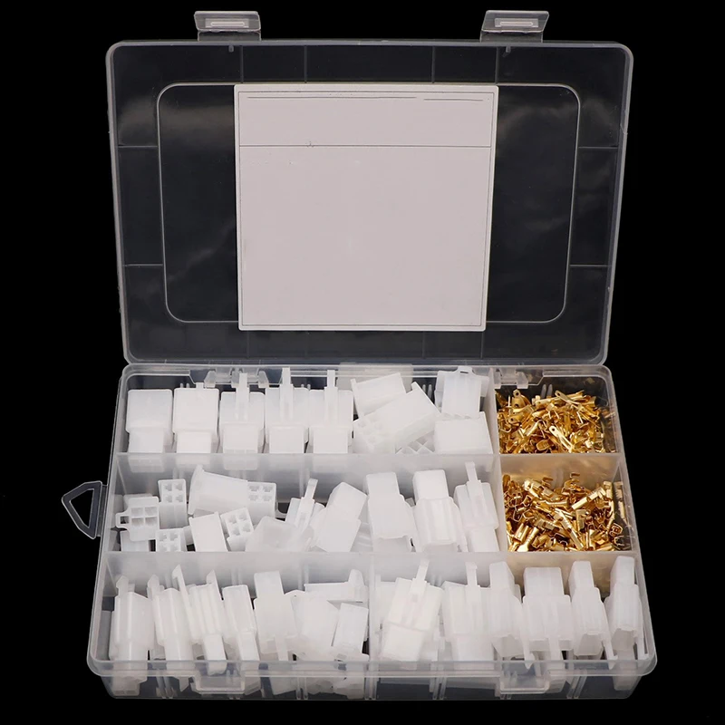 

Female Male Electrical Spade Wire Butt Connectors Lugs Battery Starter Cable Splice Crimp Terminals Kit Assortment