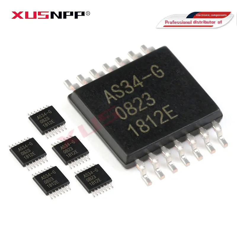 

10 шт. AS34-G AS34G TSSOP AS34 TSSOP14 LCD chip