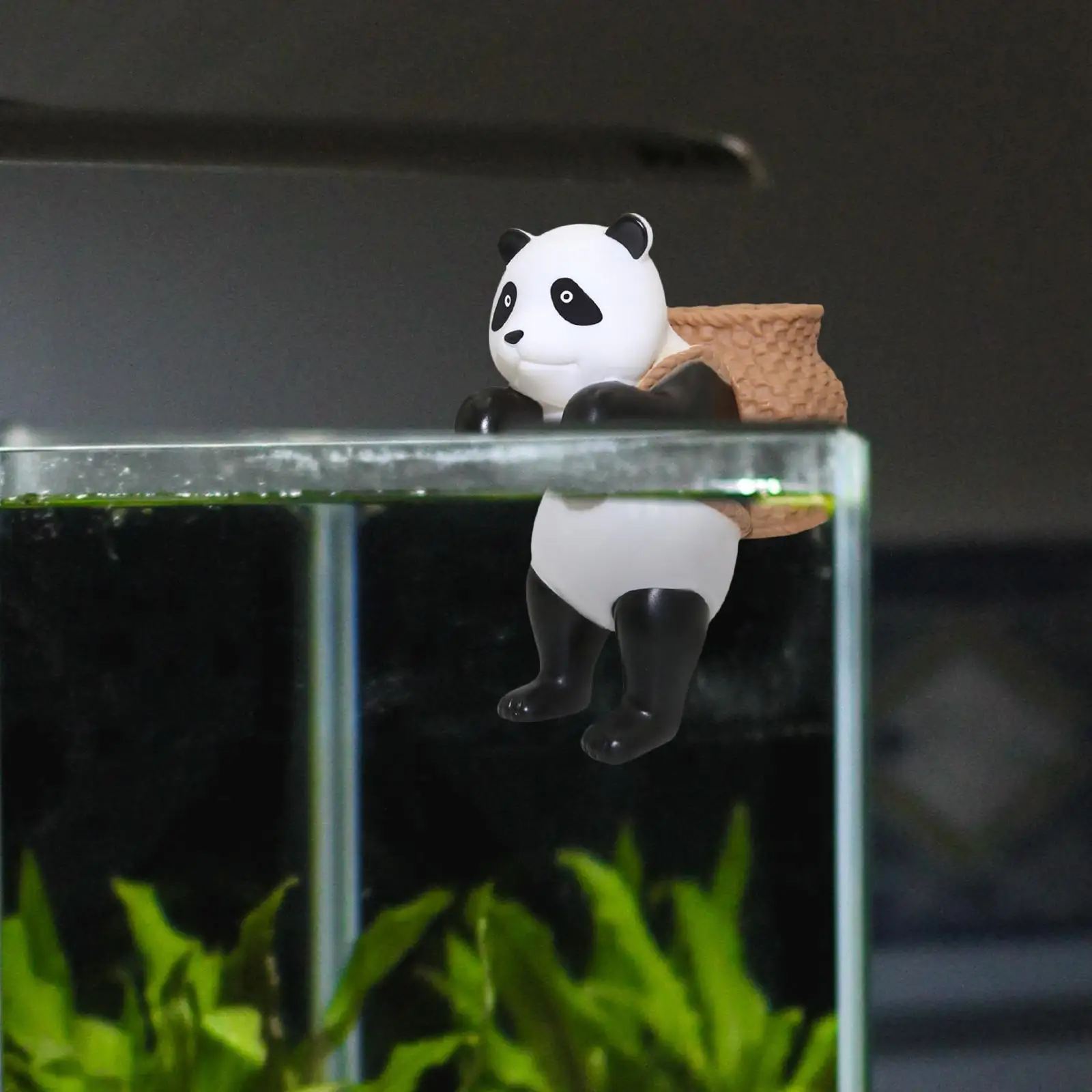 

Подвесная статуя животного панда креативная для любителей аквариума Ландшафтная ограда