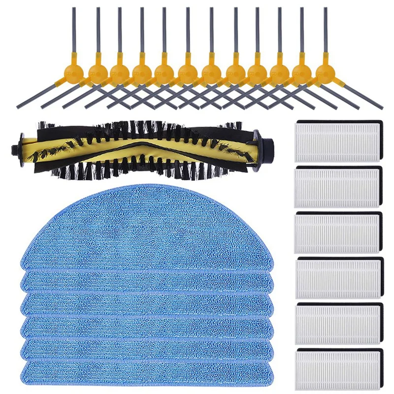 

Robot Sweeping Accessories Main Brush Side Brushes HEPA Filters For Neatsvor X500 Robot Vacuum Cleaner Accessories