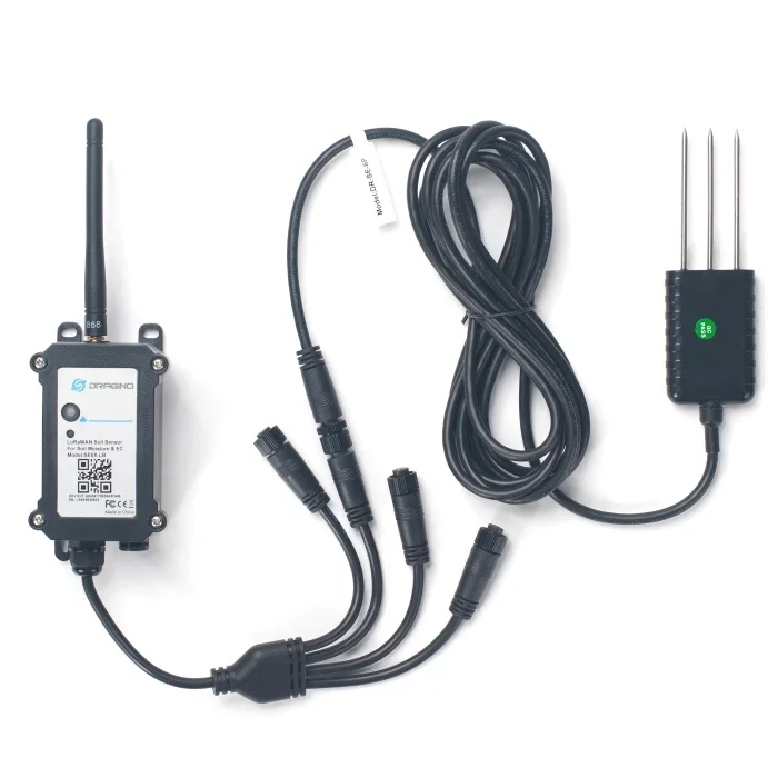 Фото Датчик влажности почвы и электропроводности Dragino LoRaWAN для умного земледелия с 4 сенсорными зондами №4