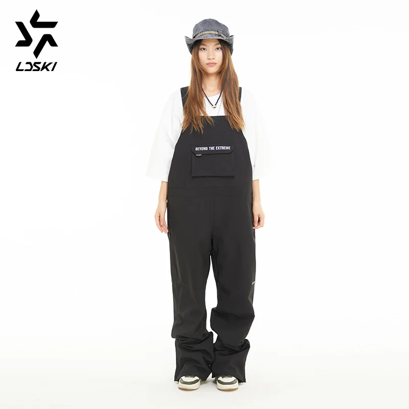 LDSKI Толстые мужские и женские лыжные брюки Комбинезоны для сноуборда