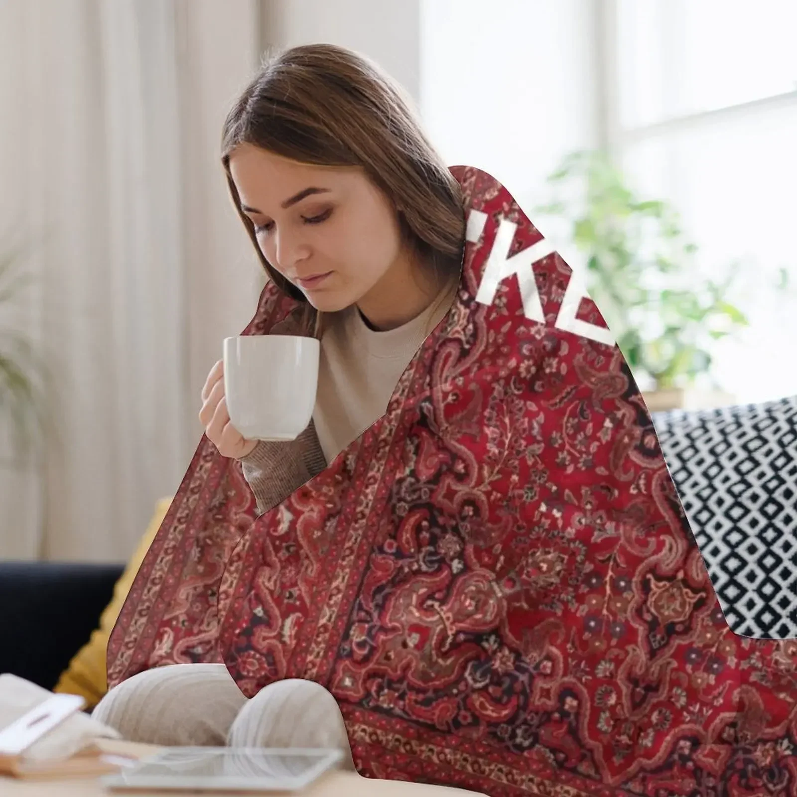 KEEP OFF - Антикварный ковер Orian тяжелое дизайнерское тонкое одеяло