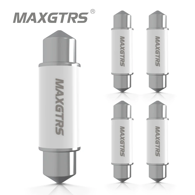 

5 шт. C5w светодиодная лампа CANBUS Festoon C10w купольная лампа для чтения автомобильная лампа для фотографий 5730 чип теплый белый холодный синий 12 В