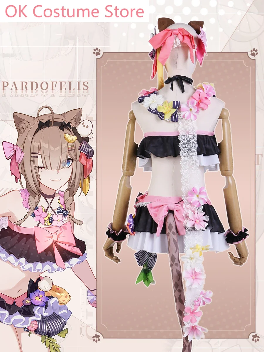 Honkai Impact 3rd Pardofelis Cat Купальник Косплей Костюм Cos Game Аниме Вечеринка Униформа