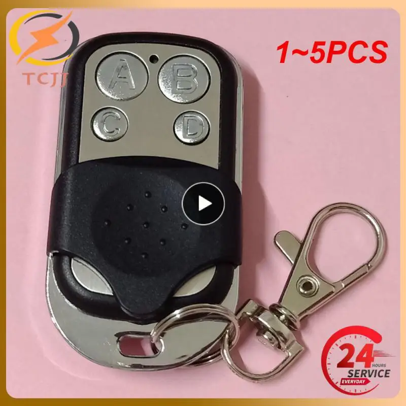 

1-5 шт., пульт дистанционного управления для дверей гаража, 433 МГц