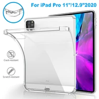fashion tpu protective case cover for ipad pro 11 inch 2021 3rd generation transparent tpu flexible clear transparent back cover