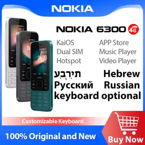 Original Nokia 6300 4G(2020) Dual Sim 4GB Unlocked Mobile Phone WiFi Very  Good