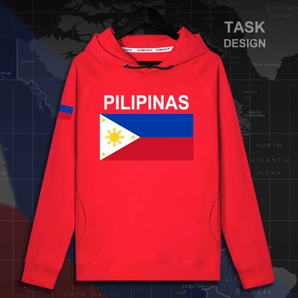 

Philippines Pilipinas PH PHL PHI mens hoodie pullovers hoodies men sweatshirt streetwear clothing hip hop tracksuit nation flag