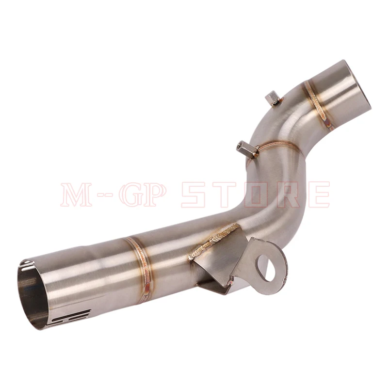 Фото Для BMW F750GS F850GS F750 GS 2018-2023: Модифицированный глушитель, выхлопная система мотоцикла, соединительная труба (средняя секция) №5