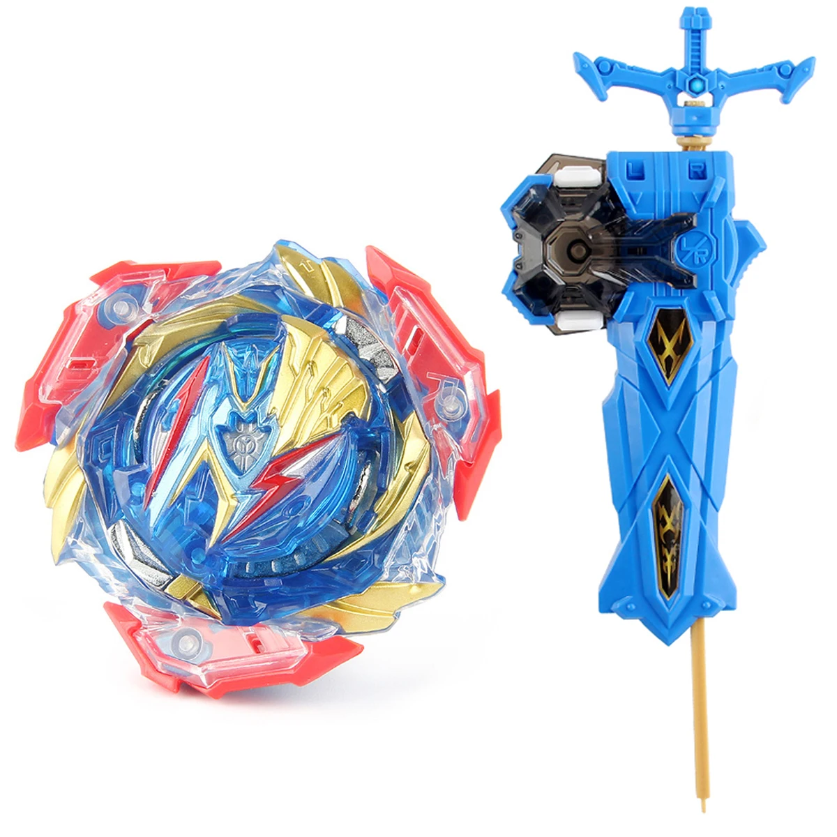 

Blayblade Burst DB B-193 Ultimate Valkyrie Valtryek with Sword Launcher Set Gyro Children Toys Gyroscope Bley Blade Christmas