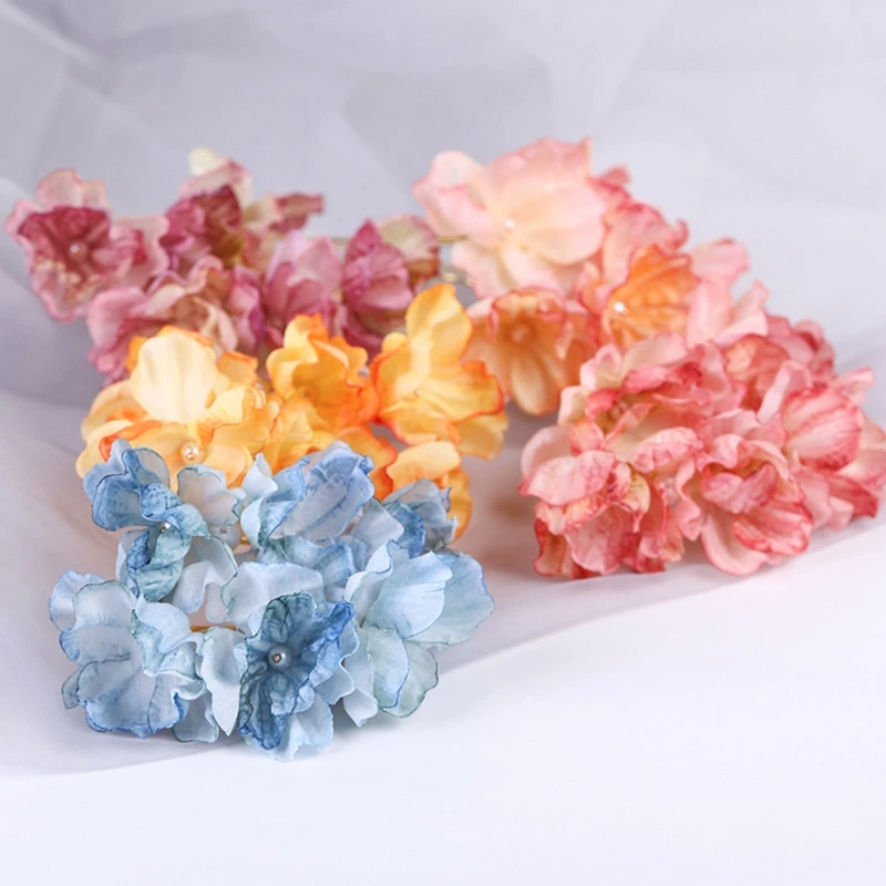 

X7YC Fashion Bridal Hair Clip Wedding Hair Barrettes for Flower Decorative Hair