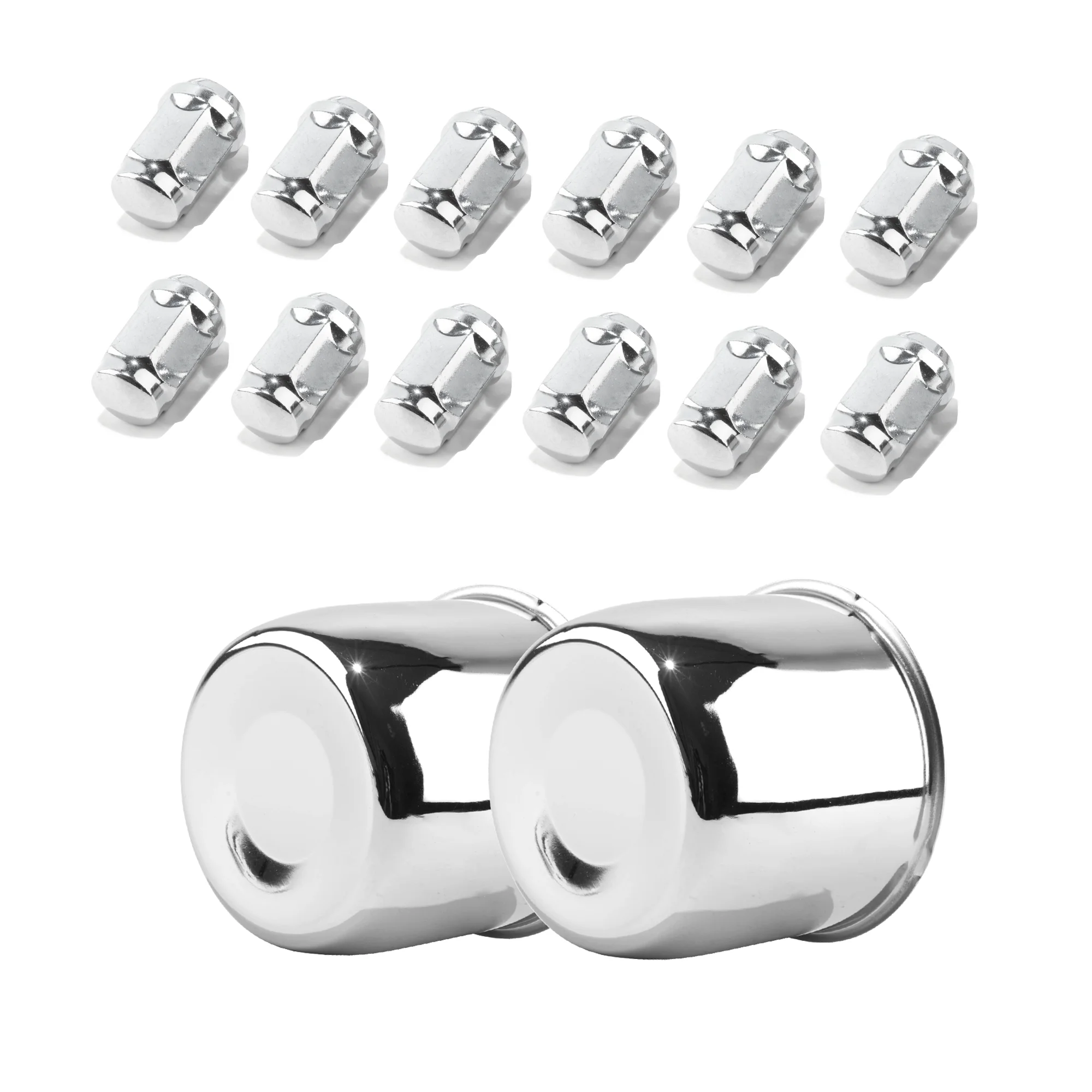 Rheedal 2/4 шт. 4 25 дюйма центральные колпачки с нажимом + 12/24 1/2-20 наконечников нажимным