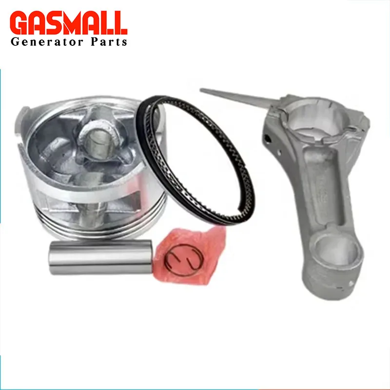Аксессуары для бензинового генератора 168F 170F 188F 190F поршневое кольцо поршневого