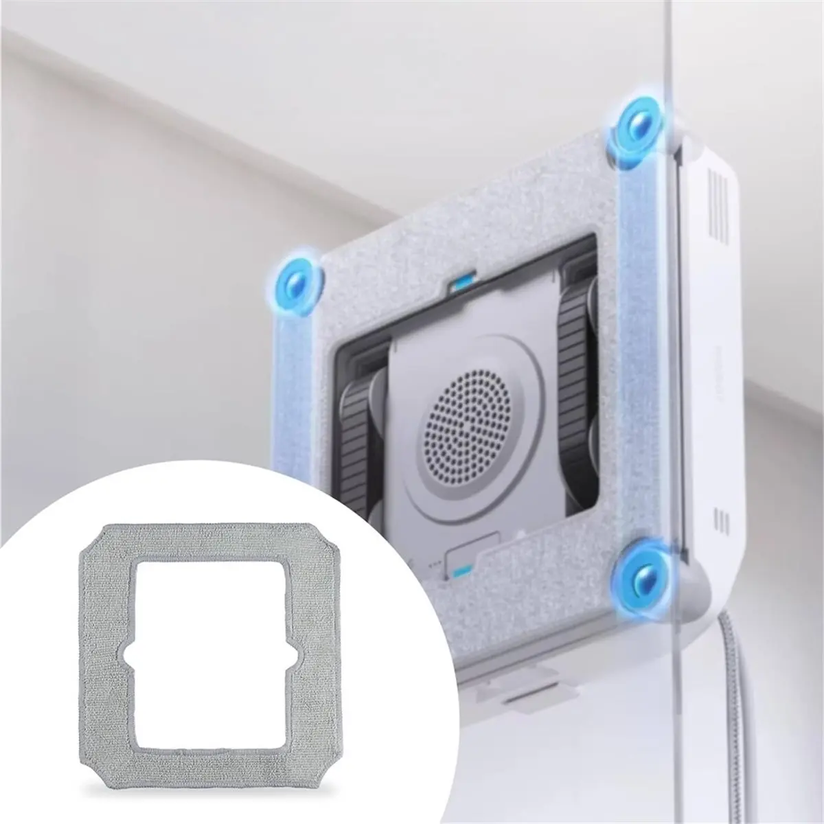 Фото 【СОВМЕСТНОМУ ВНИЗУ】 10 штук салфеток из микрофибры для WINBOT MINI W-CC02-0012, многоразовые моющиеся салфетки №4