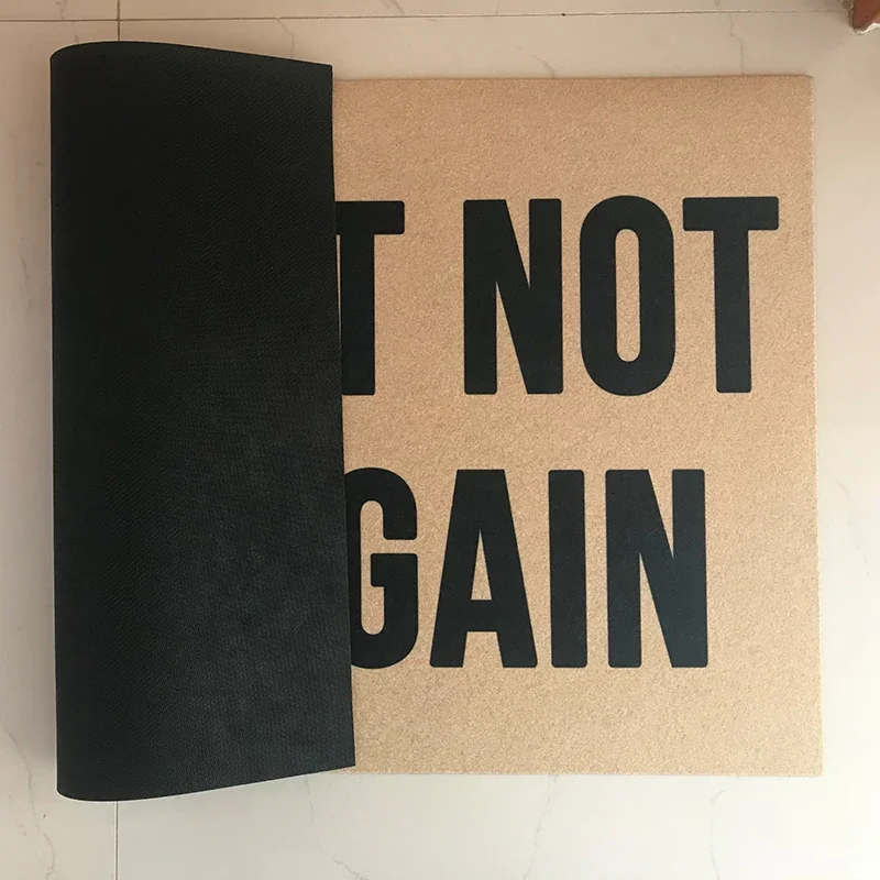 Коврик придверный не скользящий размером 30 на 18 дюймов машинная стирка нетканый