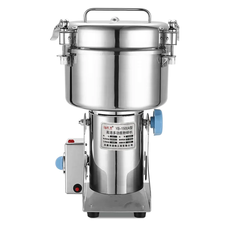 

YB-1500A (1500g) Medicine Grindig Machine Spice Herb Salt Rice Coffee Bean Cocoa Corn Pepper Soybean Leaf Mill Powder Grinder