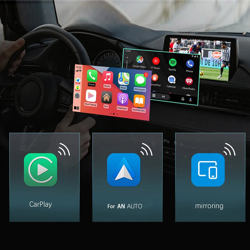 

Carplay Ai Box Wireless Carplay Box AN 10.0 5V For Car Multimedia Player M30 Plug And Play 4+64G For Cars With Built-in CarPlay