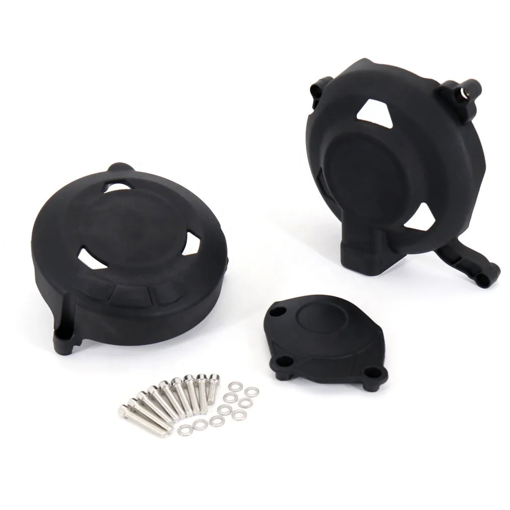

REALZION Motorcycle Engine Protector Guard Chain Protector Cover Gear Cover For Triumph Daytona 675 R Street Triple 765 S R RS