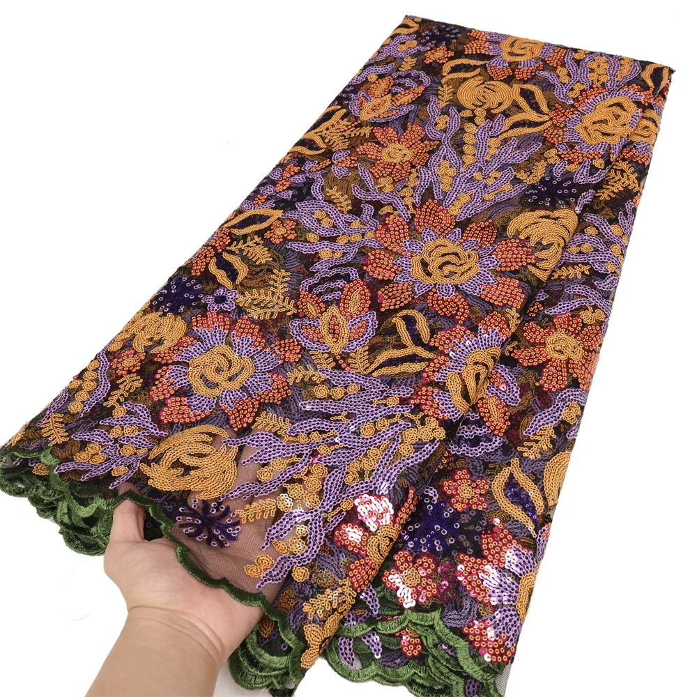 Рисунок 5 - Африканская кружевная ткань с принтом PGC