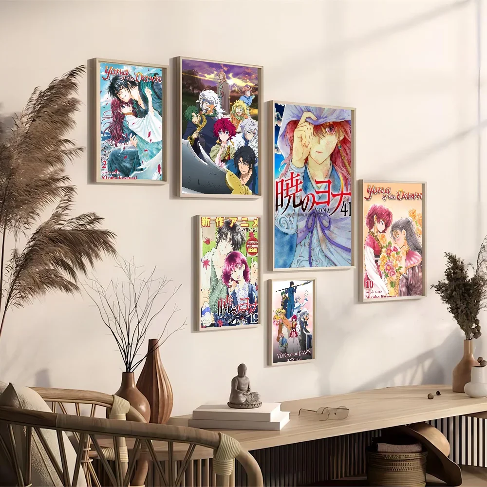 Аниме Yona Of The Dawn высококачественная цифровая печать плакат наклейки для