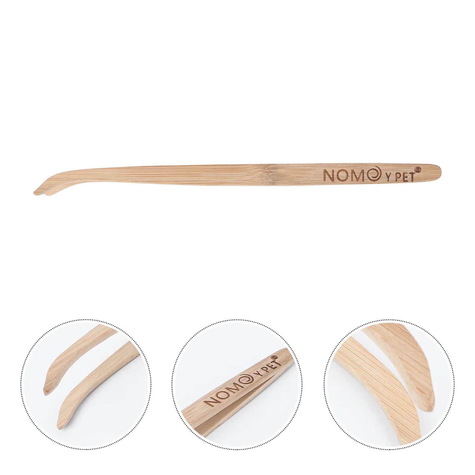 

UEETEK 1PC Reptile Wood Tweezers Clips 28cm Spider Tool for Terrarium Litter Cleaning and Feeding