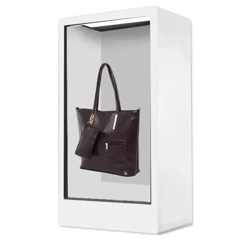 21 5 32 43 49 55 65 86 дюймовый Тотем рекламная голографическая 3d прозрачная коробка для