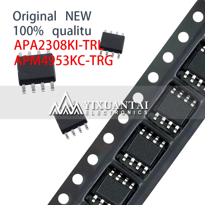 

10pcs 100% NEW SOP8 SMD APA2308KI-TRL APM4953KC-TRG APA2308KI APM4953KC APA2308 APM4953 2308 4953 SOIC-8