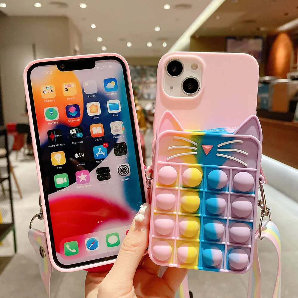 Кошельки для монет Чехол Vivo S1 S7 V7 X9 X9S Plus V17 V19 V20 SE V15 X21 X30 X50 X60 Pro Y75 Y79 Y75S держатель