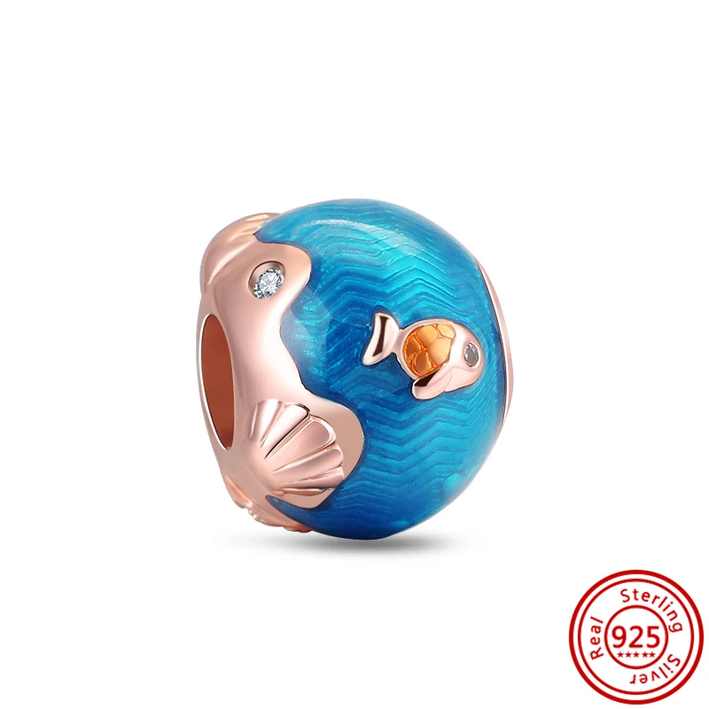 Рисунок 5 - Бусина-Шарм «Черепаха» из серебра