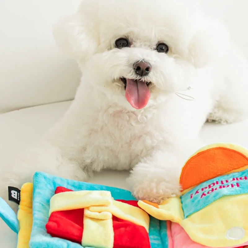 Милая игрушка для чтения звука утерянная еда собака тибетская книга шнауцера