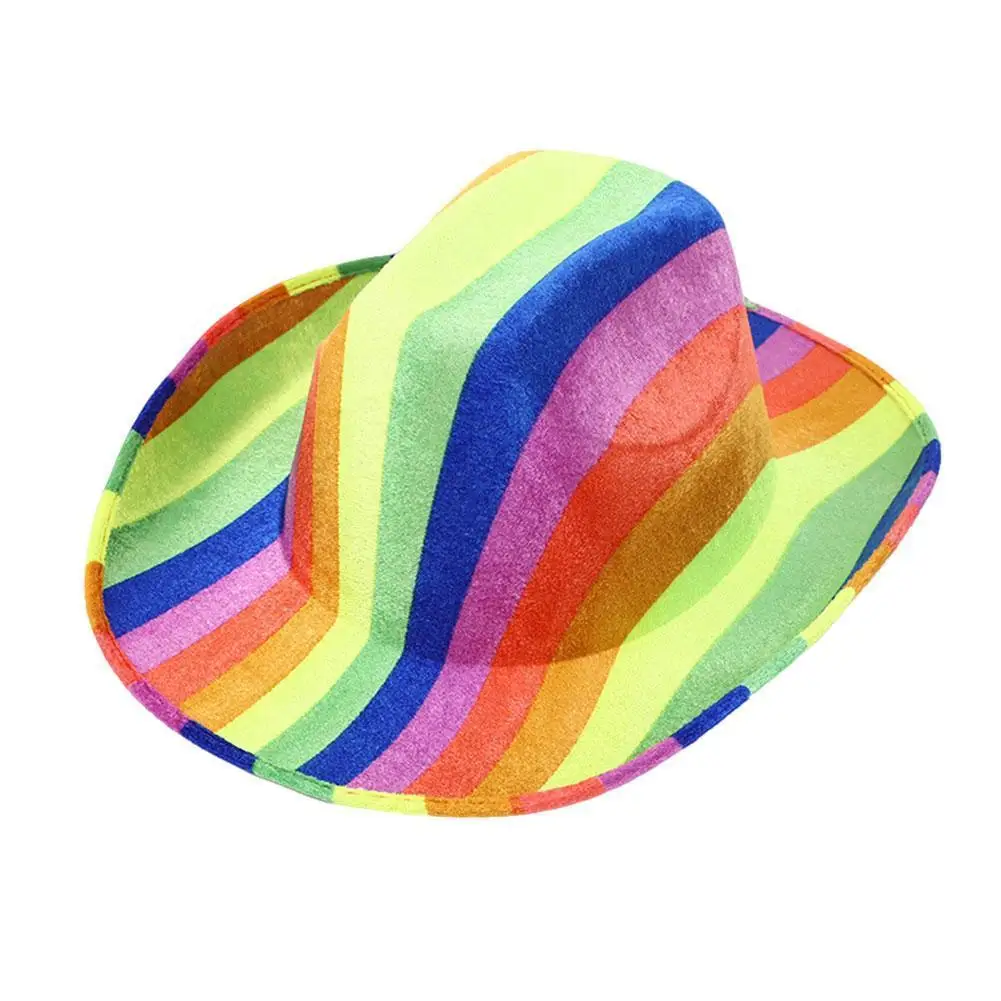 

Цветная Ковбойская шапка, Ковбойская шапка с большими краями и шнурком в западном стиле