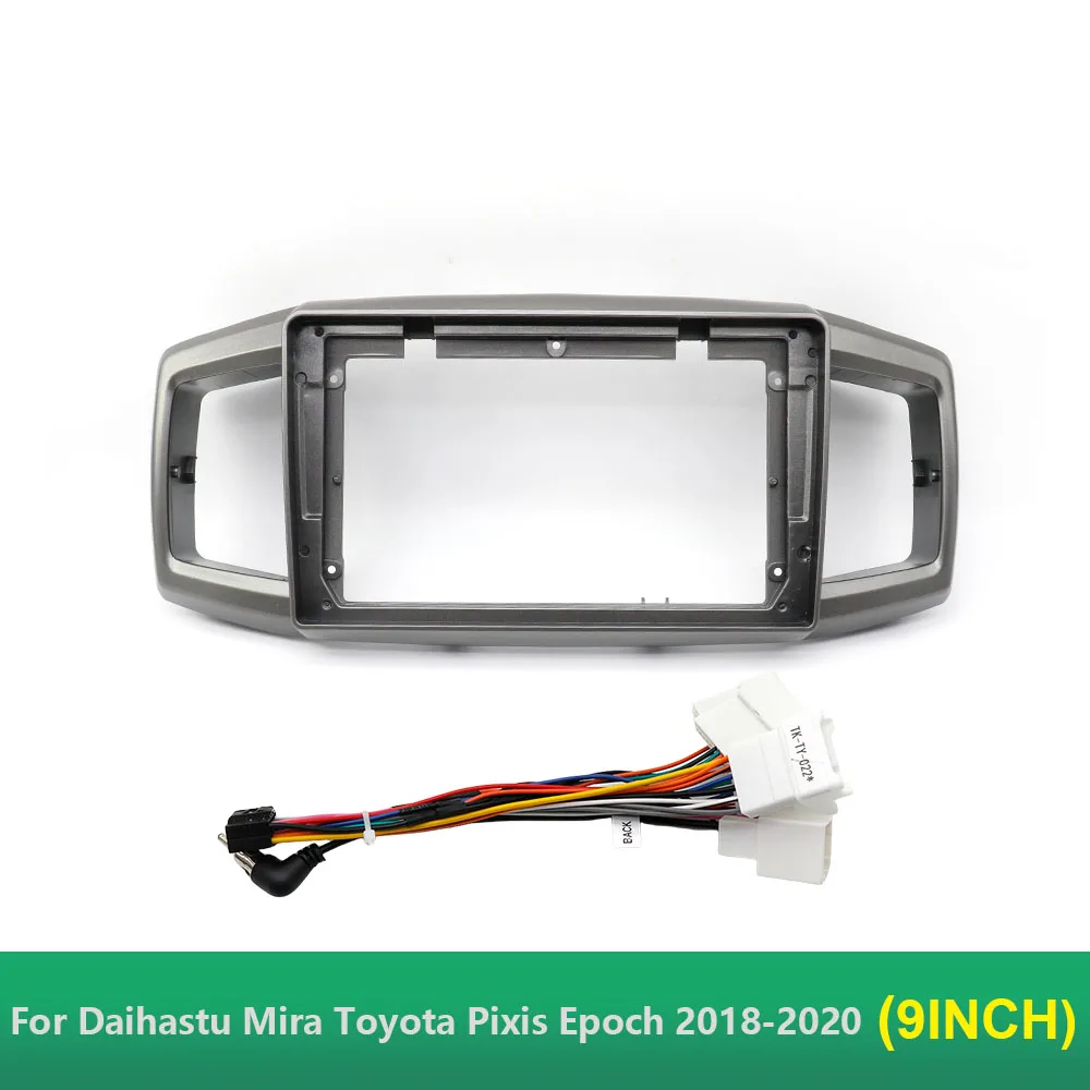9-дюймовая Автомобильная рамка адаптер для Android яркий комплект панелей Daihastu Mira
