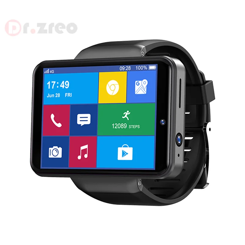 

DM101 2.41'' 4G Smart Watch Full Touch 3GB+32GB 2080mAh Battery Dual Camera Face Unlock Smartwatch with SIM Card Slot DM100 DM20