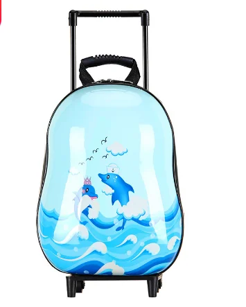 Детский рюкзак на колесиках для девочек школьный портфель начальной школы