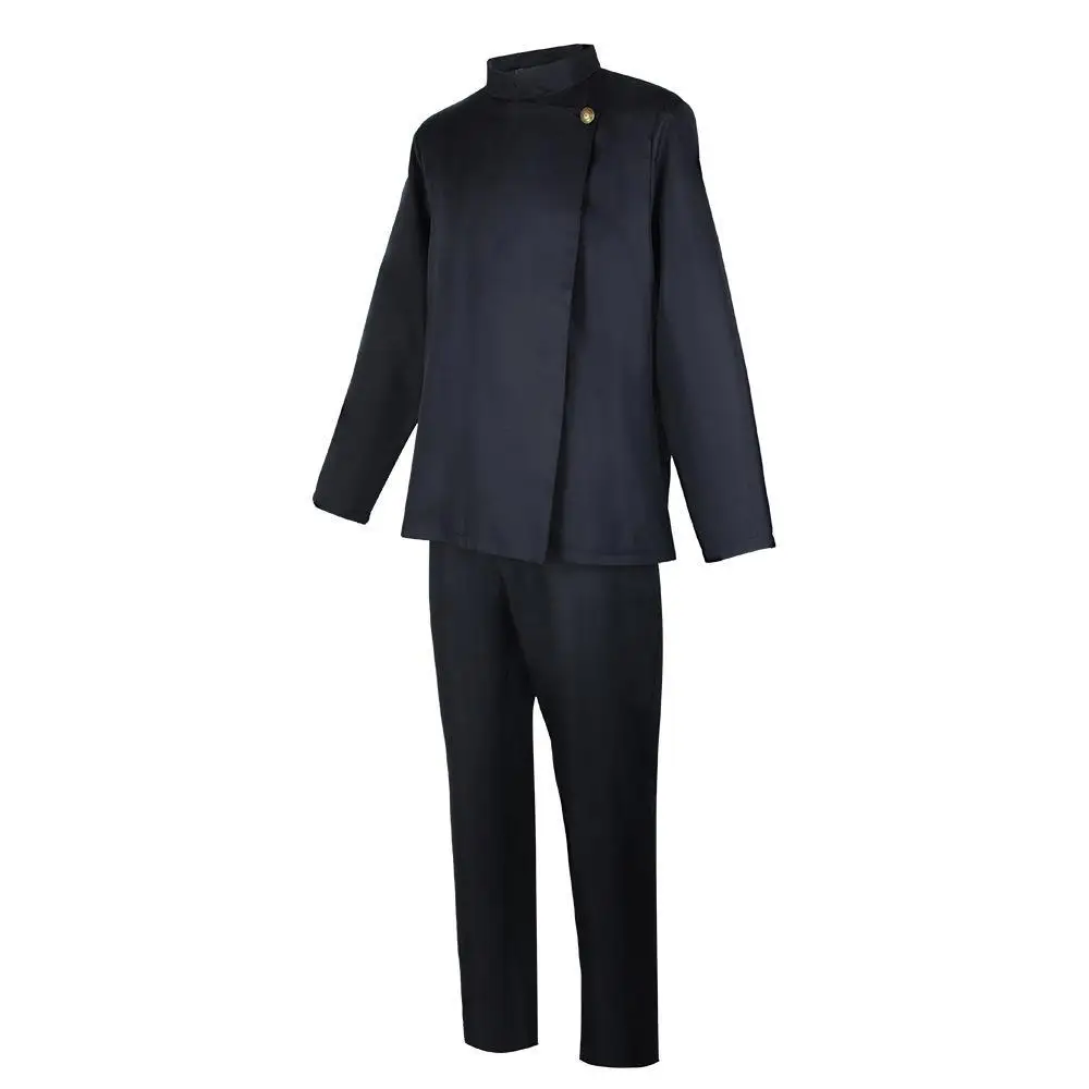 Аниме дзюдзюцу кайсен Годзё Сатору Косплей Костюм Очки Школьная форма Парик