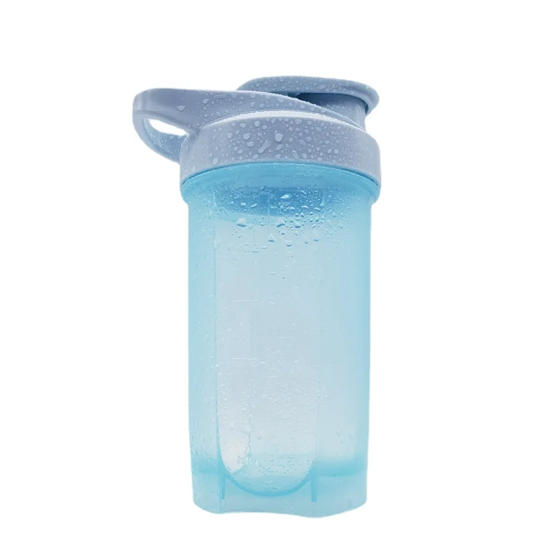 

500ML Shaker Cup Sports Water Cup Gym Flap with Handle Handy Cup Milk Shake Cup Outdoor Portable