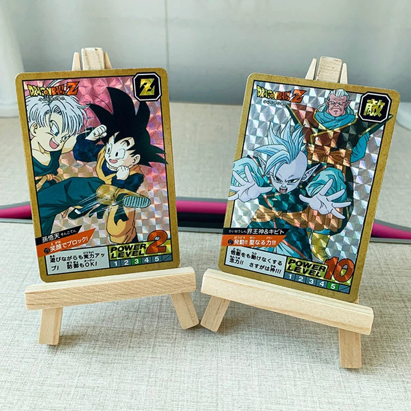 Фото Коллекционные карточки по аниме Dragon Ball: Бриллиантовая лига, Виде, Вегета, Йонсей, Маджин Буу, Транкс, Пикколо. Игровые карточки для фанатов. Подарок на день рождения. №2