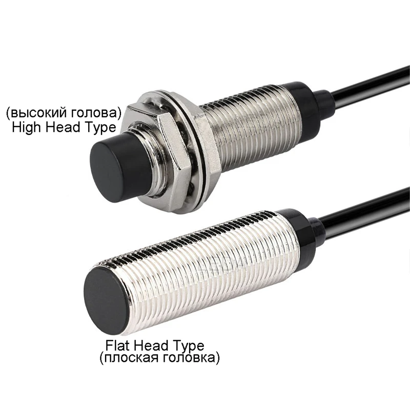 

1Pcs M12 2mm 4mm Induction Metal Sensor Inductive Screen Shield Type Proximity Switch XLJ12A3 NPN PNP AC DC NO NC BX BY AX AY