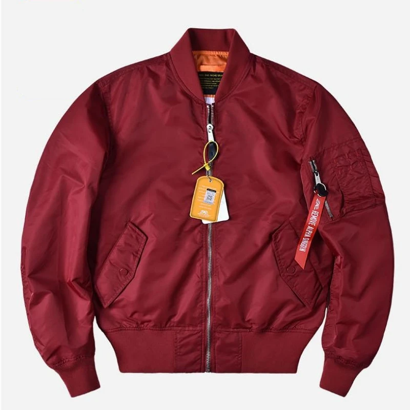 Новинка модная брендовая летная куртка Alpha Martin на весну и осень военная