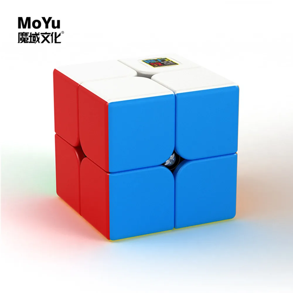 MoYu 2x2x2 Speed Cube Профессиональный Мини-волшебный Куб-головоломка Для Тренировки
