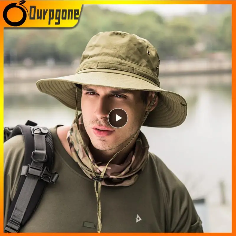 

2/3/4PCS Summer Sun Hat Men Women Cotton Boonie Hat with Neck Flap Outdoor UV Protection Large Wide Brim Hiking Fishing Safari