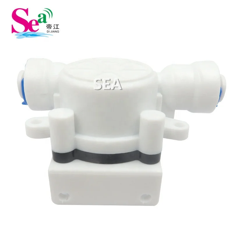 Фото Датчик потока воды SEA MH-01 ML-01 DC3.5-24V 1/4 PE POM, OEM расходомеры для бытовых фильтров обратного осмоса №5