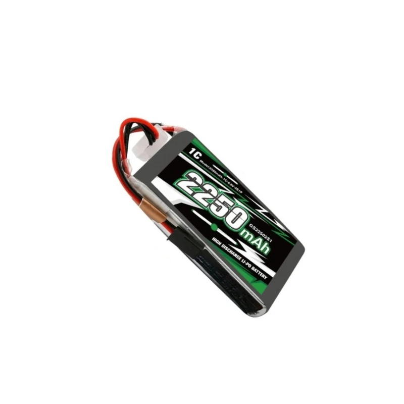 Фото Аккумулятор LiPo 2S1P 2250 мАч 1C 6.6V для пультов Futaba 14SG T8J 4PKS 4PL T6J, перезаряжаемая батарея для радиоуправляемых моделей №3